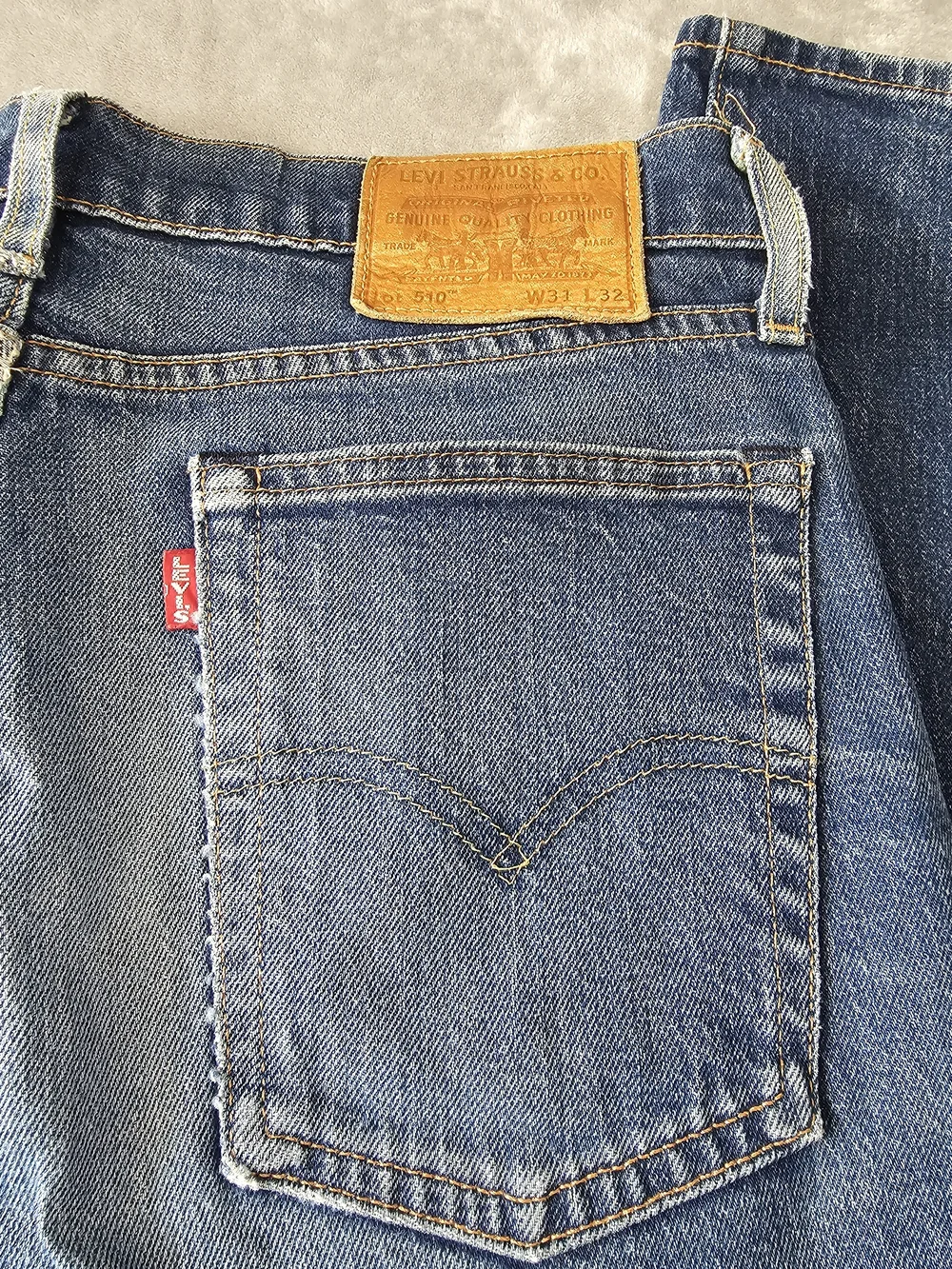 Vintage Y2K Levi’s 510‎ Skinny Jeans Men’s (Premium) 05510-0691 [SIZE 31x32]